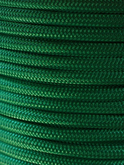 Репшнур GURU 32L PES/PA 7мм/1м Зеленый - Фото 1 большая