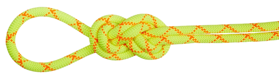 Верёвка Mammut Alpine Core Protect Dry 9,5мм/50м Halo/Vibrant Orange - Фото 1 большая