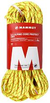 Верёвка Mammut Alpine Core Protect Dry 9,5мм/60м Halo/Vibrant Orange