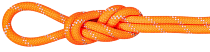 Верёвка Mammut Alpine Dry 9,5мм/60м Vibrant Orange/Zen