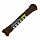 Паракорд Cord 275 Мини 30м Chocolate - Фото 1 малая