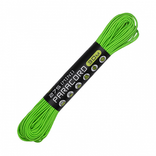 Паракорд Cord 275 Мини 30м Neon Green - Фото 1 большая