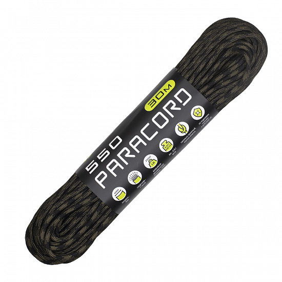 Паракорд Cord 550 30м Black Forest - Фото 1 большая