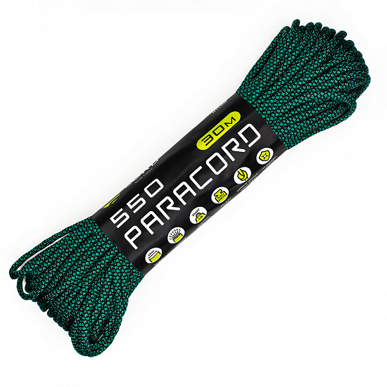 Паракорд Cord 550 30м Emerald Green Snake - Фото 1 большая