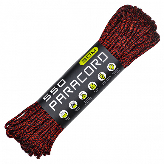 Паракорд Cord 550 30м Red Snake - Фото 1 большая