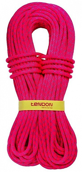 Веревка Tendon Master TeFIX CS 9,7мм/60м Pink - Фото 1 большая