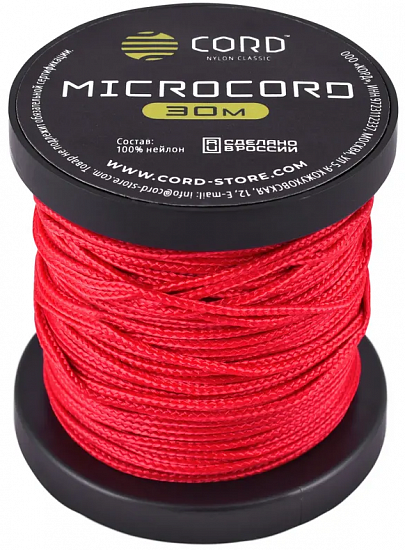 Микрокорд Cord 30м Red - Фото 1 большая