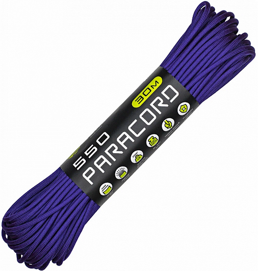 Паракорд Cord 550 30м Purple - Фото 1 большая