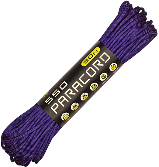 Паракорд Cord 550 30м Purple - Фото 1 большая