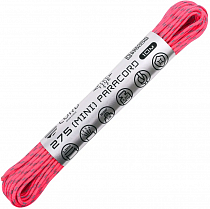 Паракорд Cord 275 Мини 10м световозвращающий Neon pink