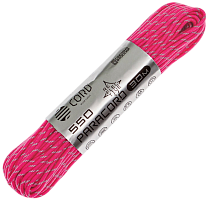 Паракорд Cord 550 30м световозвращающий Neon pink