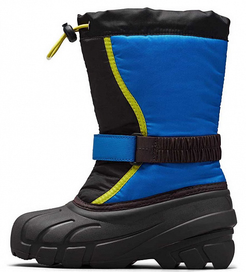 Сапоги детские Sorel Flurry Dtv Black/Super Bl - Фото 5 большая
