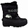 Сапоги детские Sorel Snow Commander Black/Charcoal - Фото 1 малая