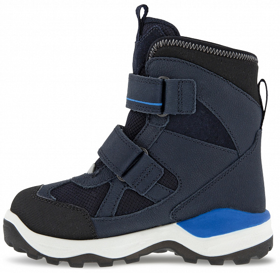 Ботинки детские Ecco Snow Mountain Blue/Black - Фото 3 большая