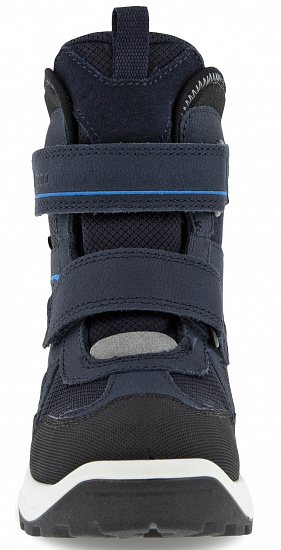 Ботинки детские Ecco Snow Mountain Blue/Black - Фото 4 большая