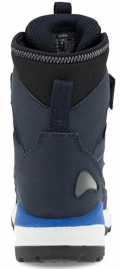 Ботинки детские Ecco Snow Mountain Blue/Black - Фото 5 большая