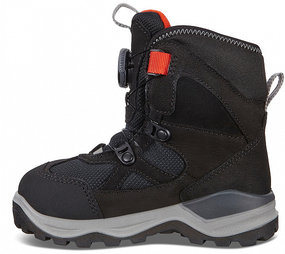 Ботинки детские Ecco Snow Mountain Black - Фото 2 большая