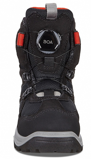 Ботинки детские Ecco Snow Mountain Black - Фото 4 большая