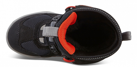 Ботинки детские Ecco Snow Mountain Black - Фото 6 большая