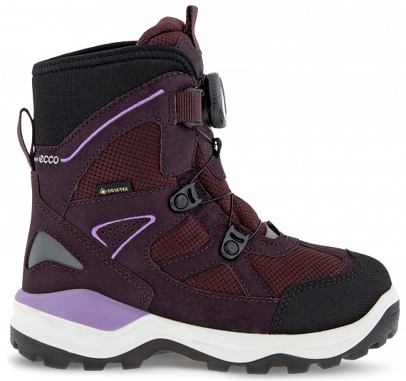 Ботинки детские Ecco Snow Mountain Bordo - Фото 2 большая