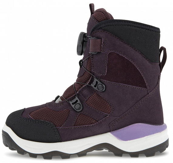 Ботинки детские Ecco Snow Mountain Bordo - Фото 3 большая
