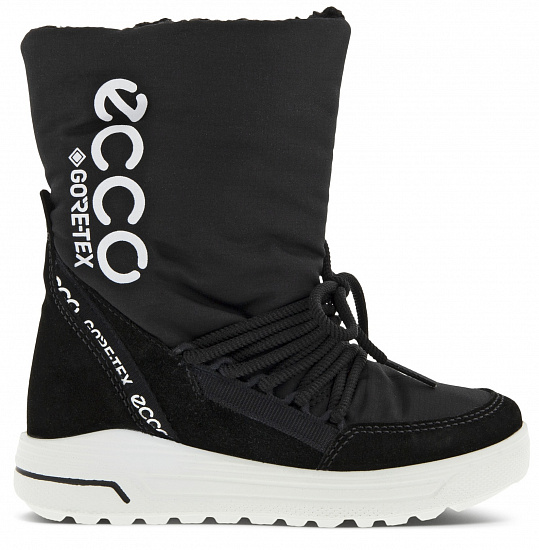 Сапоги детские Ecco Urban Snowboarder Black - Фото 2 большая