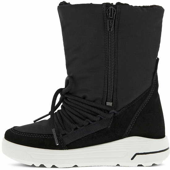 Сапоги детские Ecco Urban Snowboarder Black - Фото 3 большая