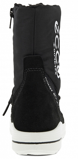 Сапоги детские Ecco Urban Snowboarder Black - Фото 5 большая