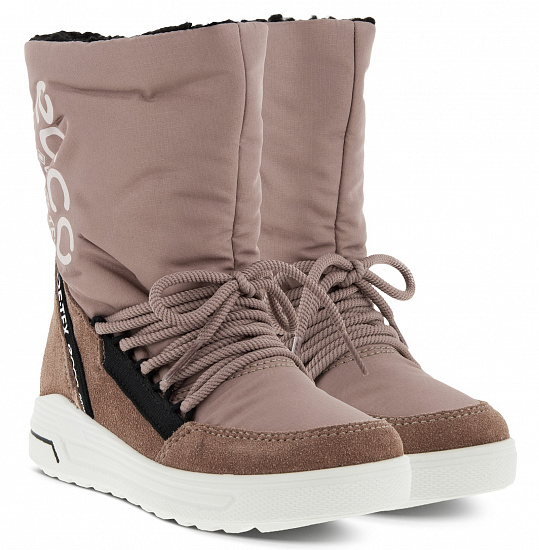 Ботинки детские Ecco Urban Snowboarder Pink - Фото 8 большая