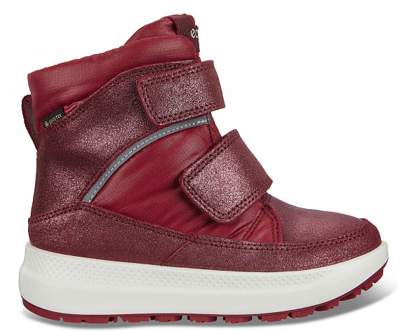 Ботинки детские Ecco Solice Bordo - Фото 3 большая