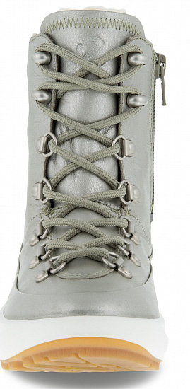 Ботинки детские Ecco Solice Grey/Green - Фото 4 большая