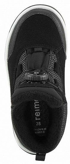 Ботинки детские Reima Slither Flash Black - Фото 6 большая