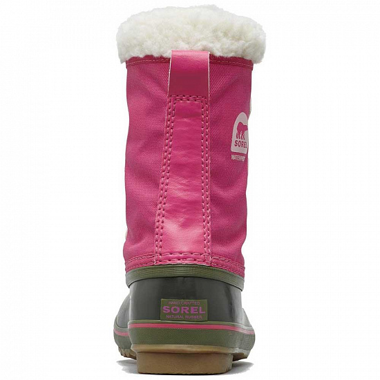 Ботинки детские Sorel Yoot Pac Nylon Ultra Pink/Alpшту Tundra - Фото 3 большая