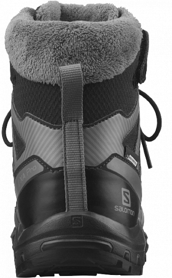 Ботинки детские Salomon Xa Pro V8 Winter CSWP J Black/Ph - Фото 3 большая