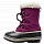 Ботинки детские Sorel Yoot Pac Nylon Dtv Wild Iris/Dark - Фото 4 малая