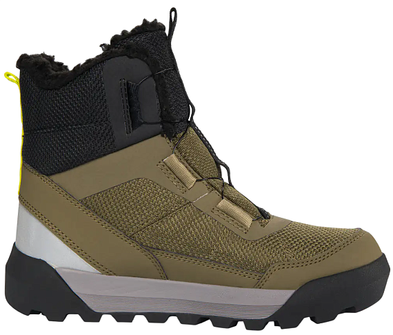 Ботинки детские Viking Expower Warm Gtx Boa Khaki - Фото 4 большая