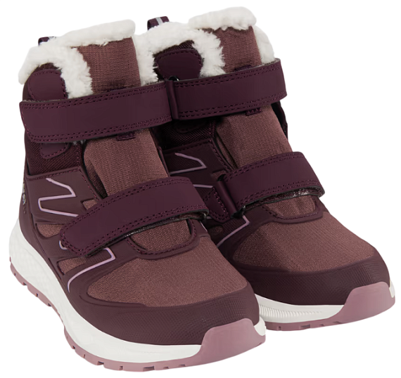 Ботинки детские Viking Equip Defence Warm Wp 2V Grape/Antique Rose - Фото 4 большая