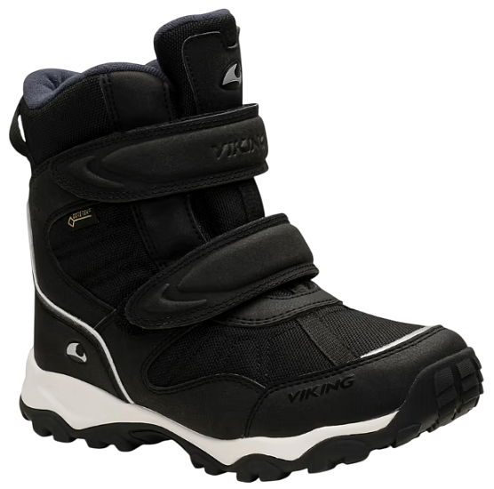 Ботинки детские Viking Beito Warm Gtx 2V Black - Фото 4 большая
