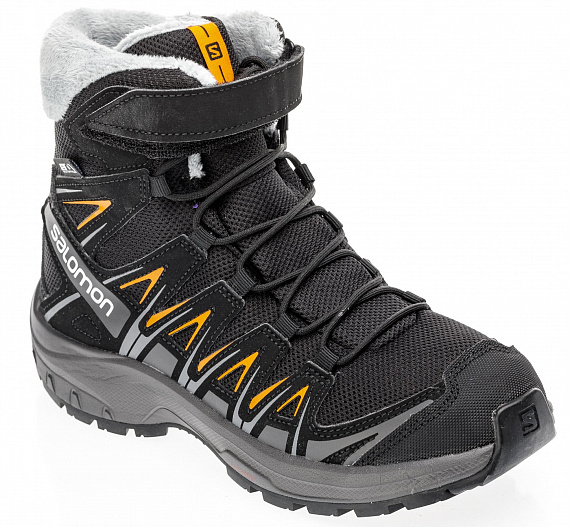 Ботинки детские Salomon Xa Pro 3D Winter TS CSWP Bk/Ma - Фото 5 большая