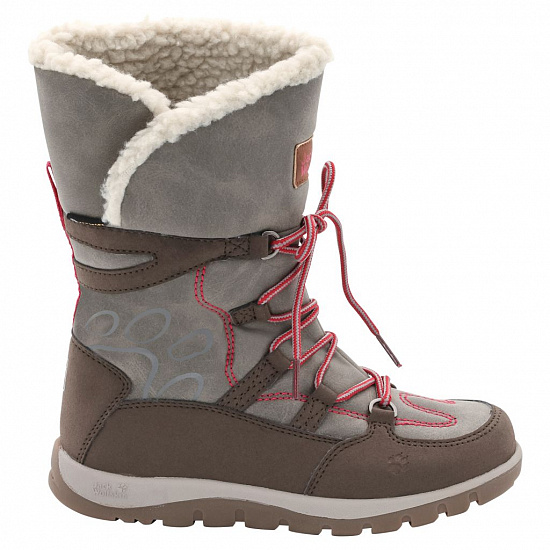 Сапоги детские Jack Wolfskin Rhode Island Texapore High G Siltstone - Фото 1 большая