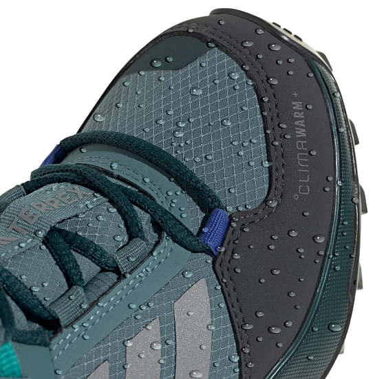 Ботинки детские Adidas Terrex Ax4R Cw+ Mid Pretea/Msilve/Purtea - Фото 2 большая