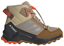 Ботинки детские Adidas Terrex Ax4R Cw+ Mid Cardbo/Msilve/Seimor