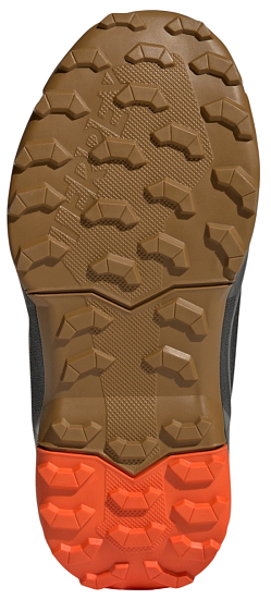 Ботинки детские Adidas Terrex Ax4R Cw+ Mid Cardbo/Msilve/Seimor - Фото 6 большая