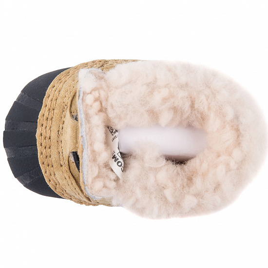 Ботинки детские Sorel Caribootie Curry/Black - Фото 4 большая