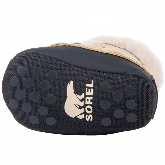 Ботинки детские Sorel Caribootie Curry/Black - Фото 5 большая