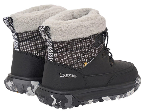 Ботинки детские Lassie Nurmes Black - Фото 3 большая