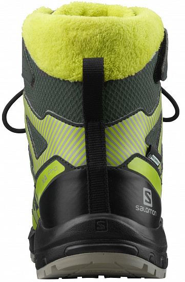 Ботинки детские Salomon XA Pro V8 Winter CSWP Urban Chic/Black/Evening Primrose - Фото 4 большая