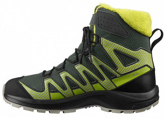 Ботинки детские Salomon XA Pro V8 Winter CSWP Urban Chic/Black/Evening Primrose - Фото 6 большая
