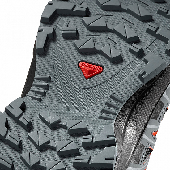Ботинки детские Salomon XA Pro 3D Mid CSWP Bk/Stormy - Фото 2 большая