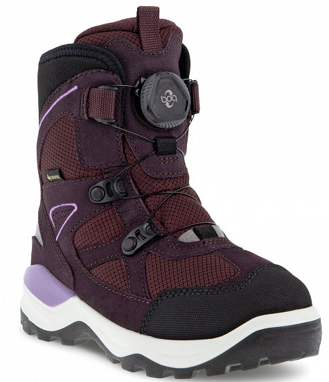 Ботинки детские Ecco Snow Mountain Purple - Фото 1 большая